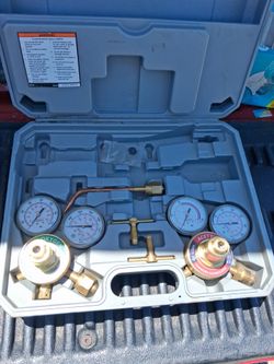 New oxygen and acetylene gauges