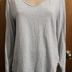 Striped Old Navy Long Sleeve Shirt Size Large 