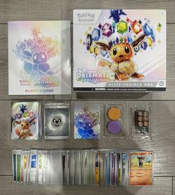 Emptied Pokémon Scarlet & Violet Prismatic Evolutions ETB