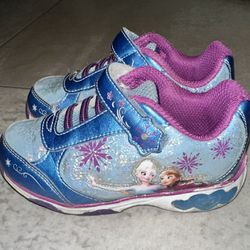 8.5C Disney Frozen Toddler Girls' Light-Up Shoes