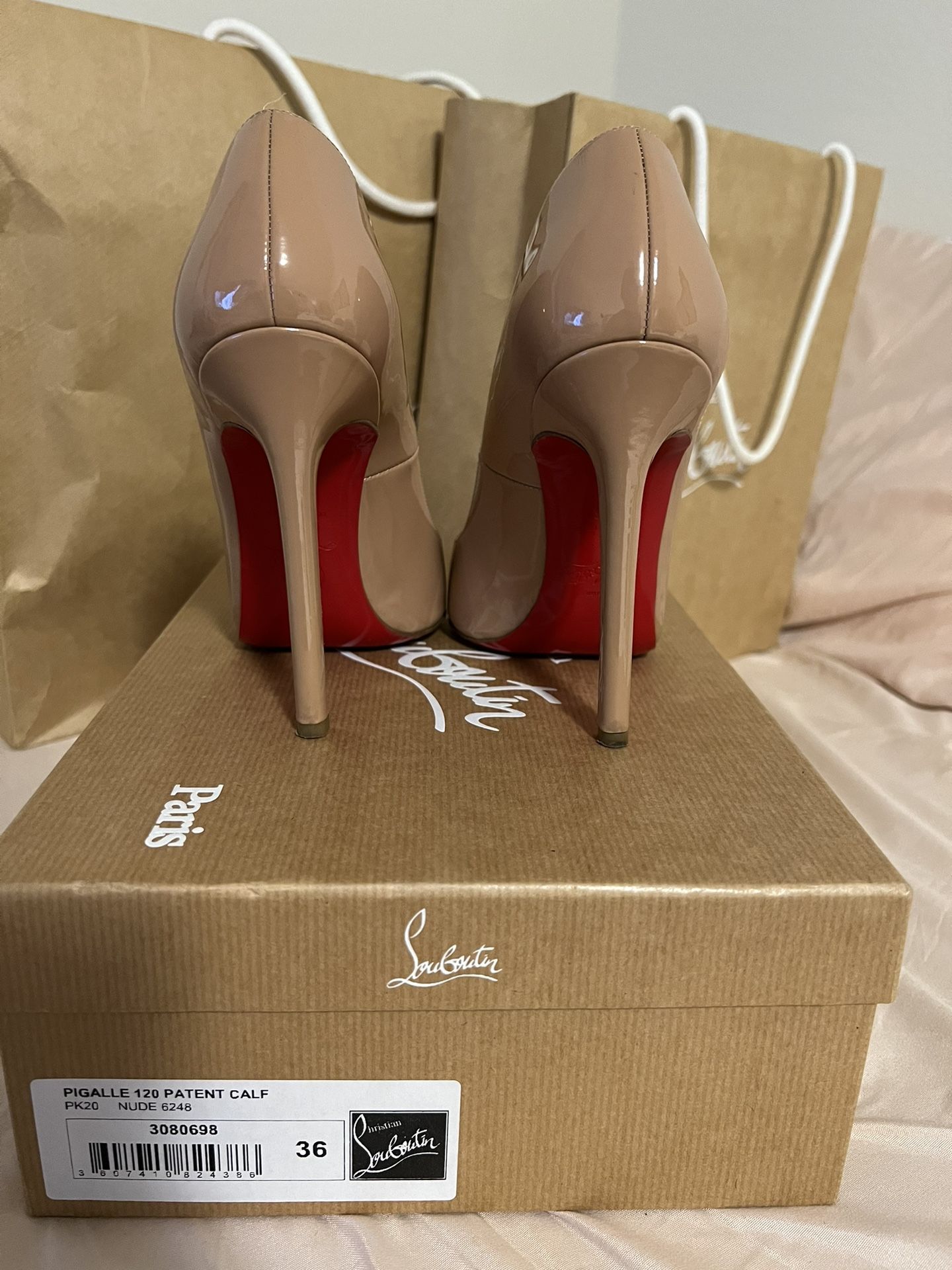 Pigalle patent calf hot sale