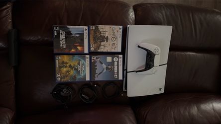 PS5 Console Bundle with 4 Games