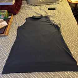 Modern Soul  Sleeveless Mock-Turtleneck Tunic Sweater   3XL