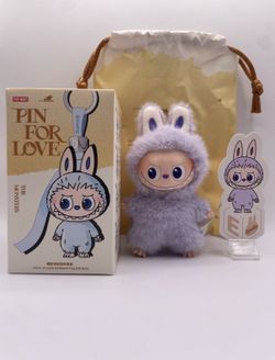 Labubu Pin For Love Series-Letter E