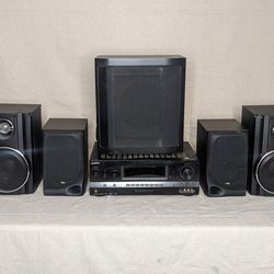 Home Surround Sound System With 5 Speakers