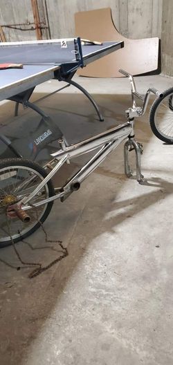 Rare midschool Mongoose Fuzz chrome light weight BMX frame