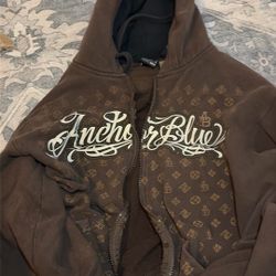 Anchor Blue Street Hoodie