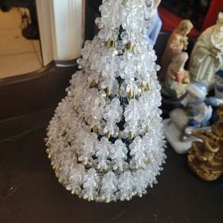 Vintage Beaded Christmas Tree 