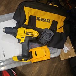 New 20 V Dewalt Drill