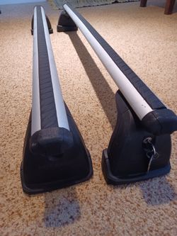 2010 Mitsubishi Lancer GTS Sportback Roof Crossbars - OEM