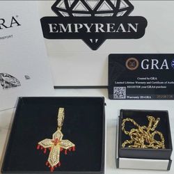 Iced Out Cross Pendants