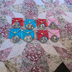 Partial Collection Of President 2"Plates