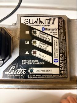 Lester Summit II Golf Cart Charger 36/48V 650W Bluetooth 30600 EZ-Go TESTED