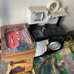 Play Kitchen, Lightning McQueen Table, Play Mat, Toy