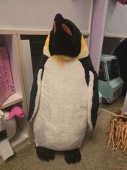 Douglas stuffed penguin