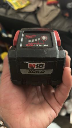 M18 Xc6.0 Milwaukee Red Lithium 