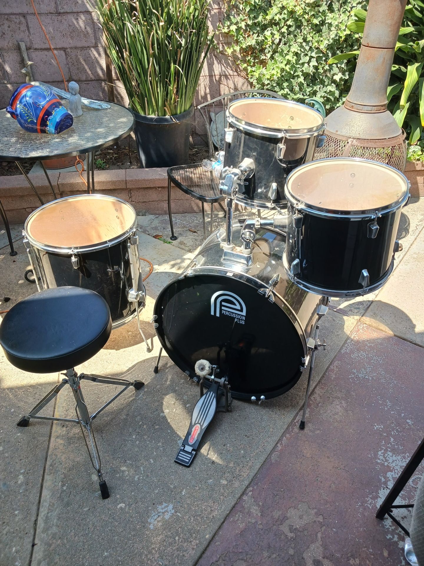 10 Piece Drum Set