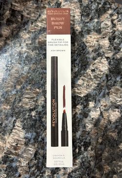 NEW REVOLUTION LONDON BUSHY BROW PEN IN ASH BROWN $4!