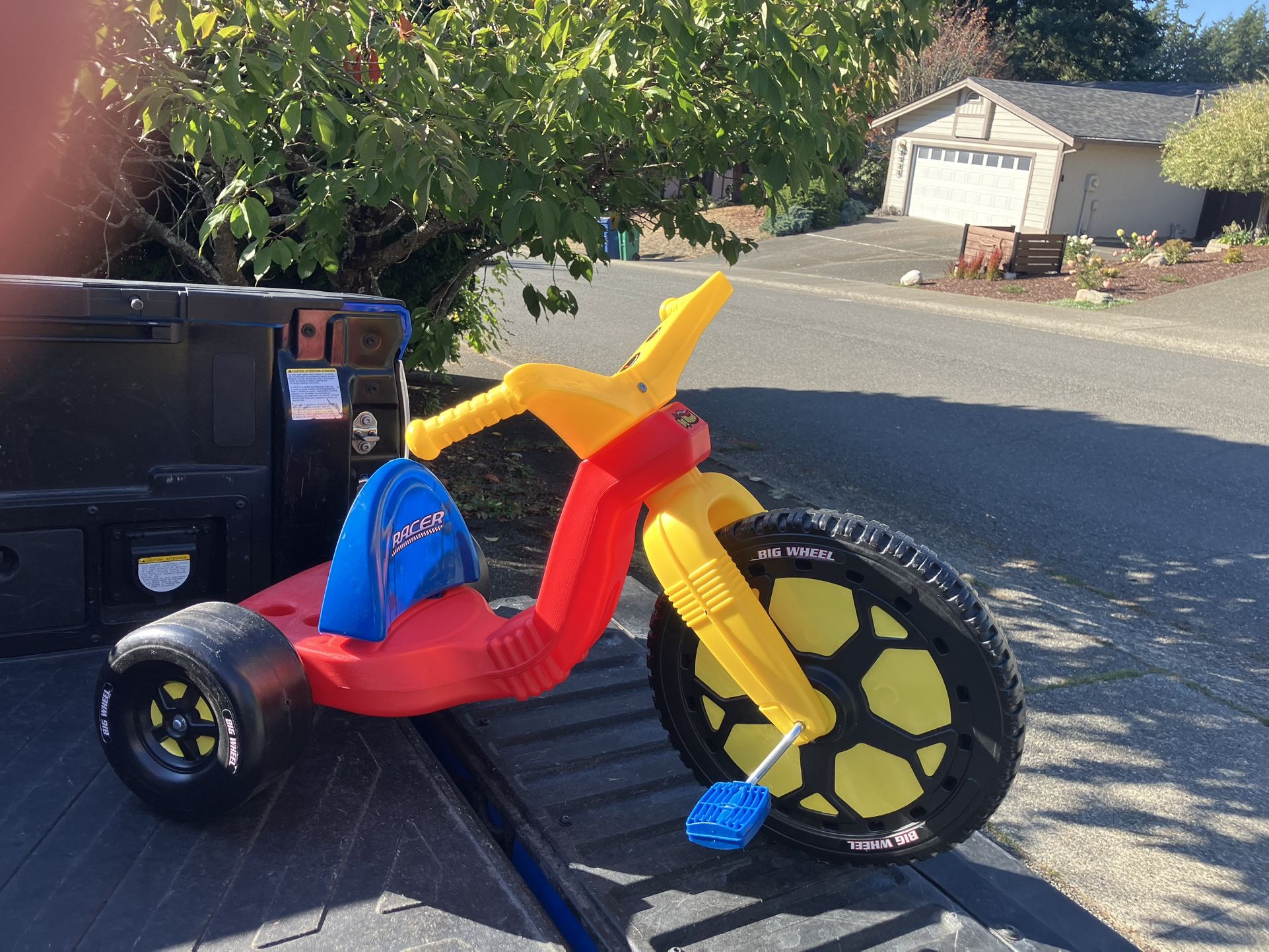 Child Kid Children Big Wheel With Tricycle Trike Bike in Good Condition
