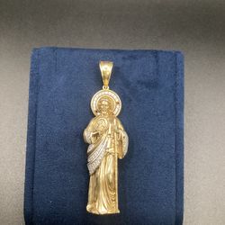 Gold St. Jude Pendant