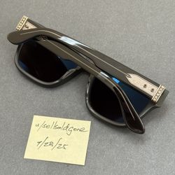 Authentic Chrome Hearts Midixathrill Matte and Gloss Black Sunglasses 