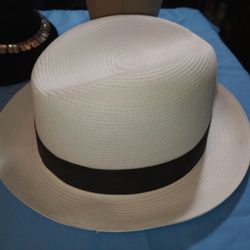 Genuine Pinzano Straw Hat NWOT 