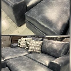 On sale! Brand new sectional, ottoman and chair 