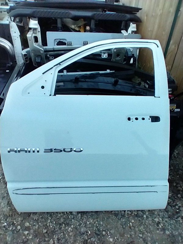 Driver's Door For Dodge Ram 2002 To 2007 Body Style OEM Part