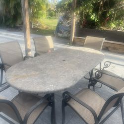 Outdoor Dining Table And Chairs 