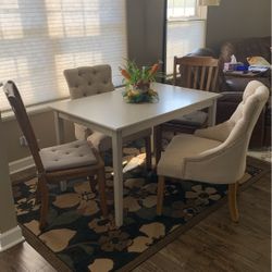 Table And 4 Chairs