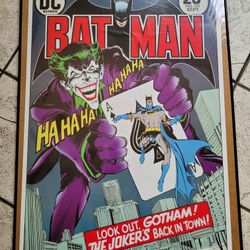 Dc Comics Batman Joker Poster