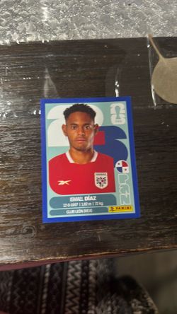ISMAEL DÍAZ/PANAMA/WORLD CUP 2026/Blue outline sticker