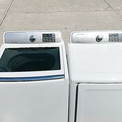 SAMSUNG WASHER AND DRYER SET 