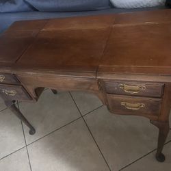 Vintage Wooden Desk Or Dresser $70.00