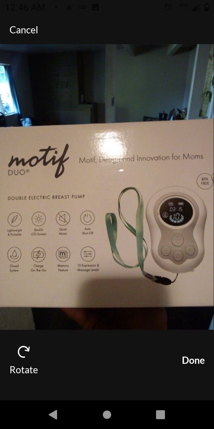 Double Electric Breast Pump (RECHARGEABLE)