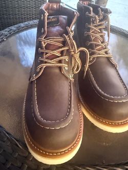 White Wolf soft toe new all sizes  Toe Leather Boots
