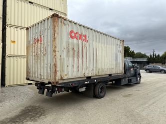 20ft container used wind and watertight gray