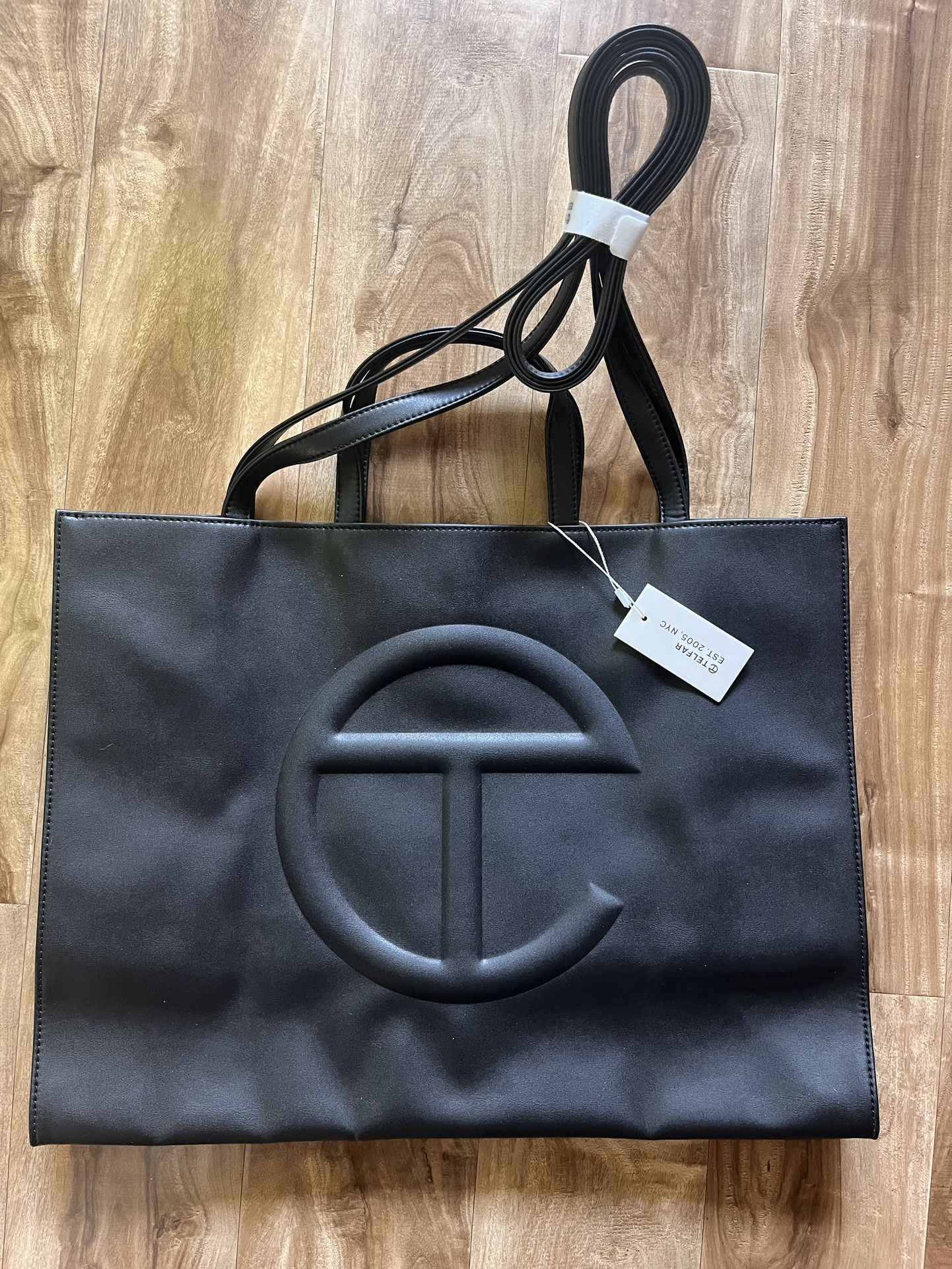 Telfar Black Shopper Large