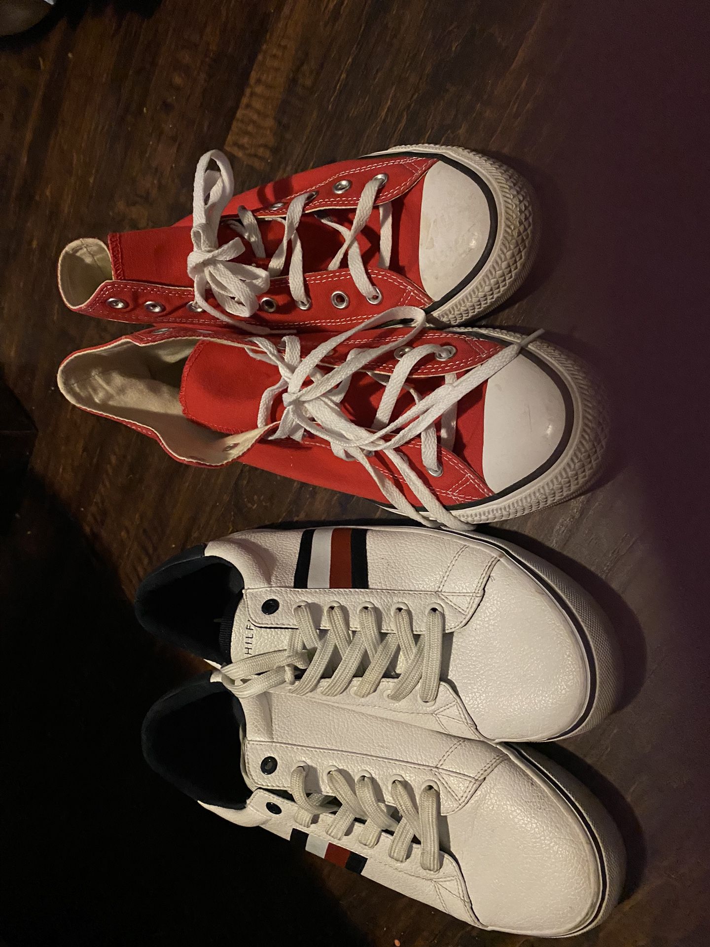 Men’s Tommy Hilfiger And Men’s Chuck Taylor Converse