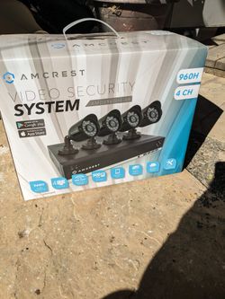 Amcrest Video Security System (New Package)