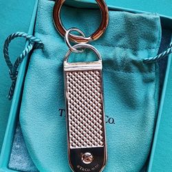 Tiffany & Co. Sterling Silver Diamond Point USB Keyring 16GB
