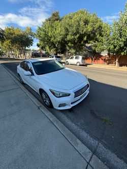 Infiniti Q50 Sedan White