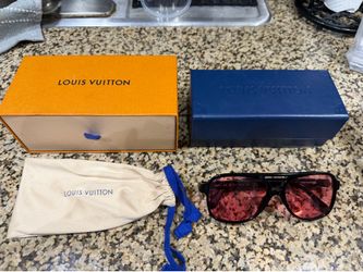 Louis Vuitton HIT Sunglasses red/rose lenses