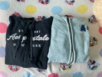 Aeropostale zip up hoodies