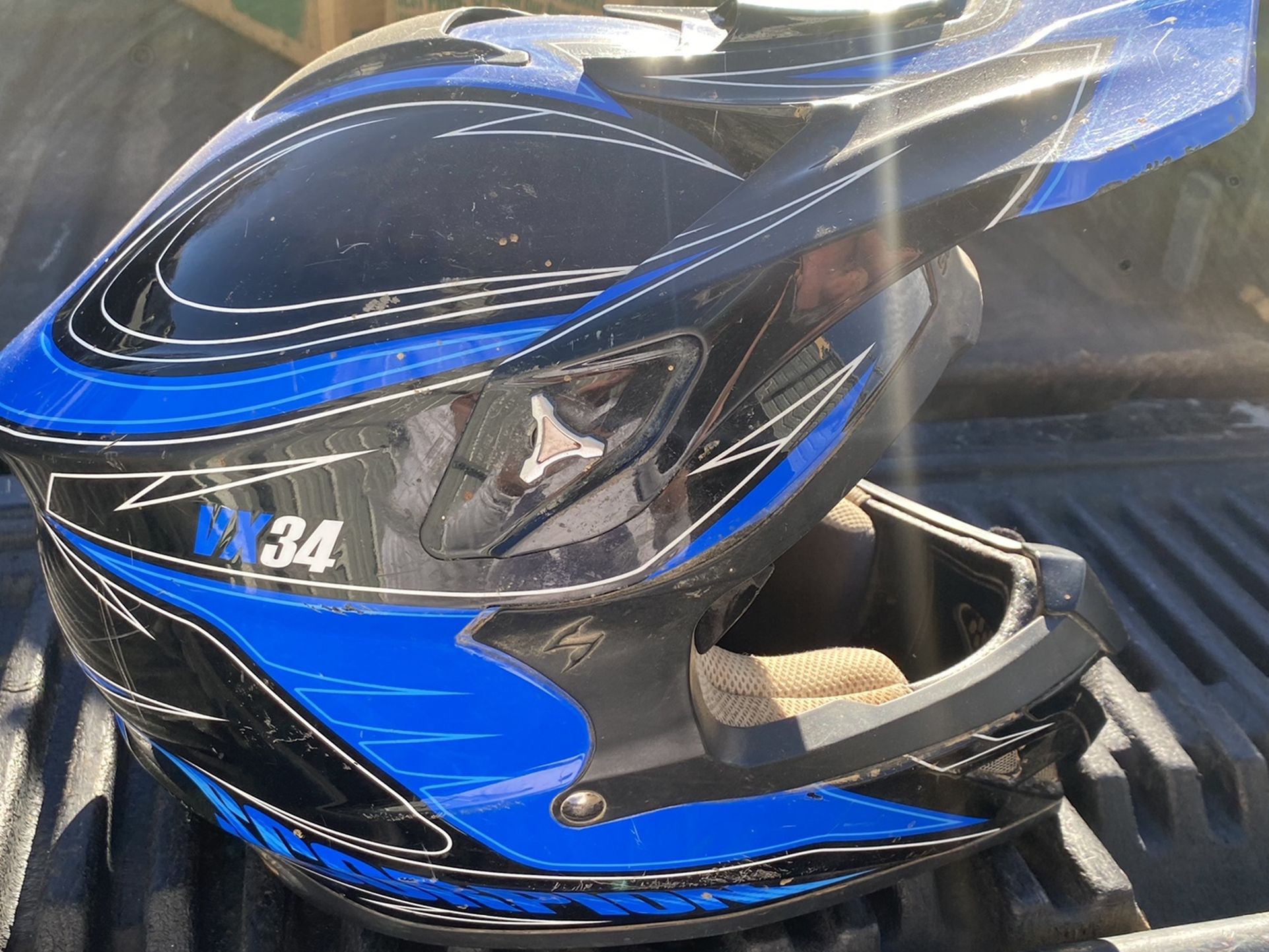 Youth Motorcycle Helmet With Air Pump