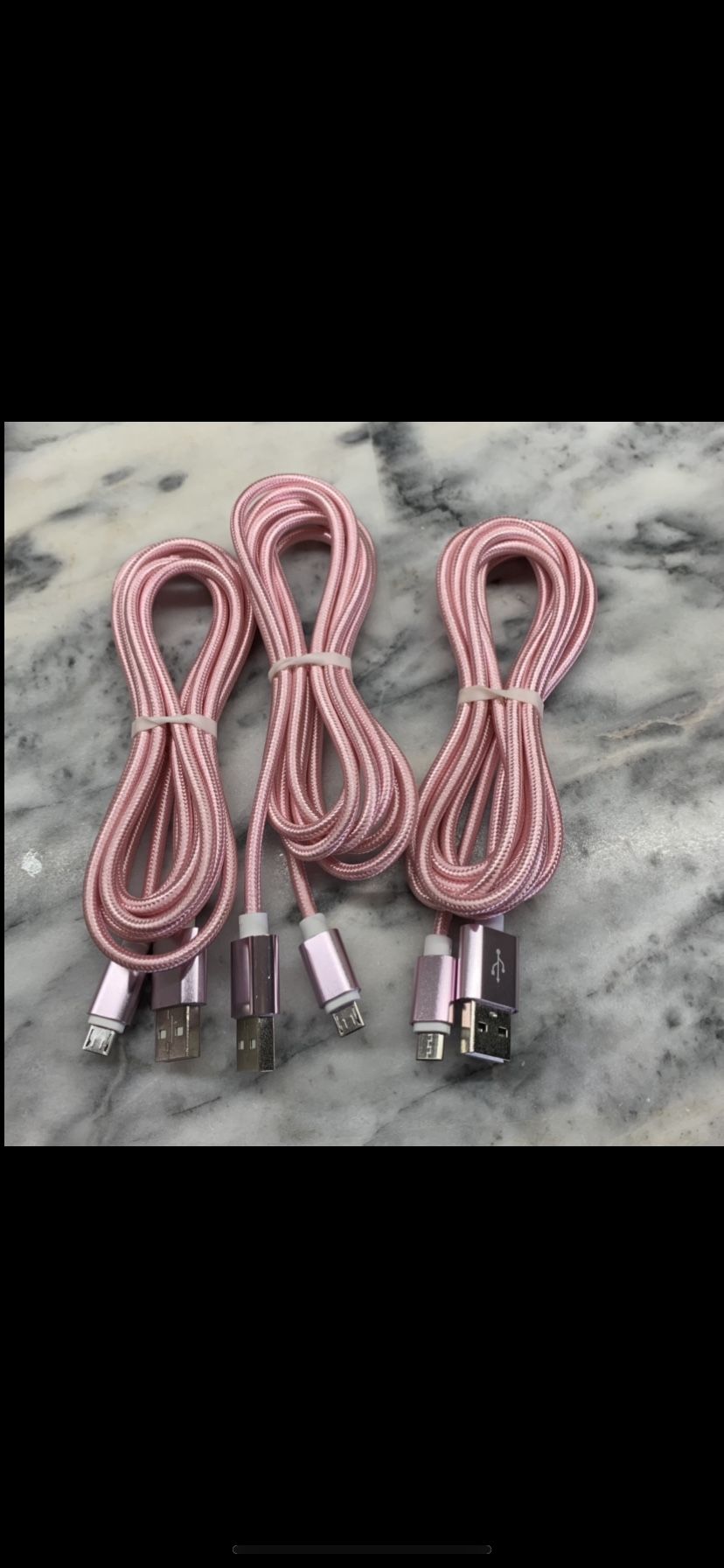 BRAND NEW IPHONE AND ANDROID CHARGERS $6obo