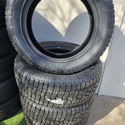 Set 275 55 20 Tires All Terrain New Conditions
