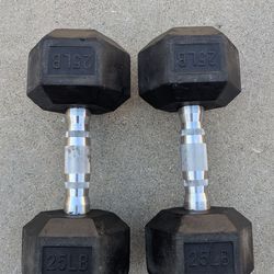 25lb dumbbells