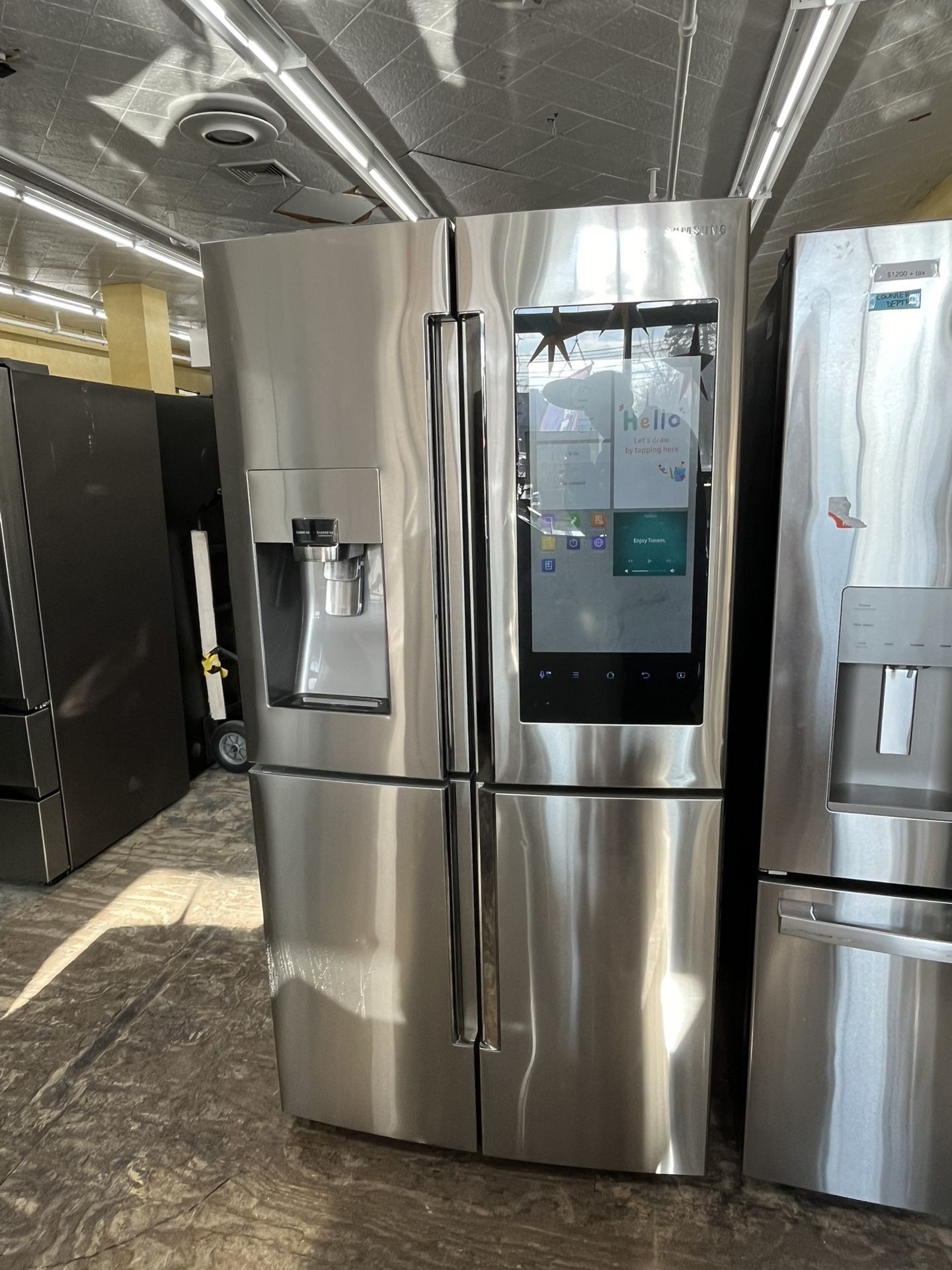 Samsung Family Hub Refrigerator Counter Depth