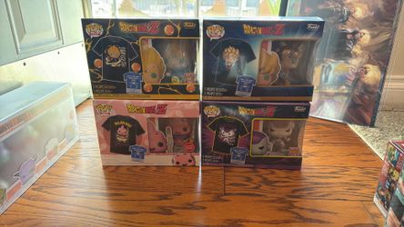 Dbz pop and tee Large